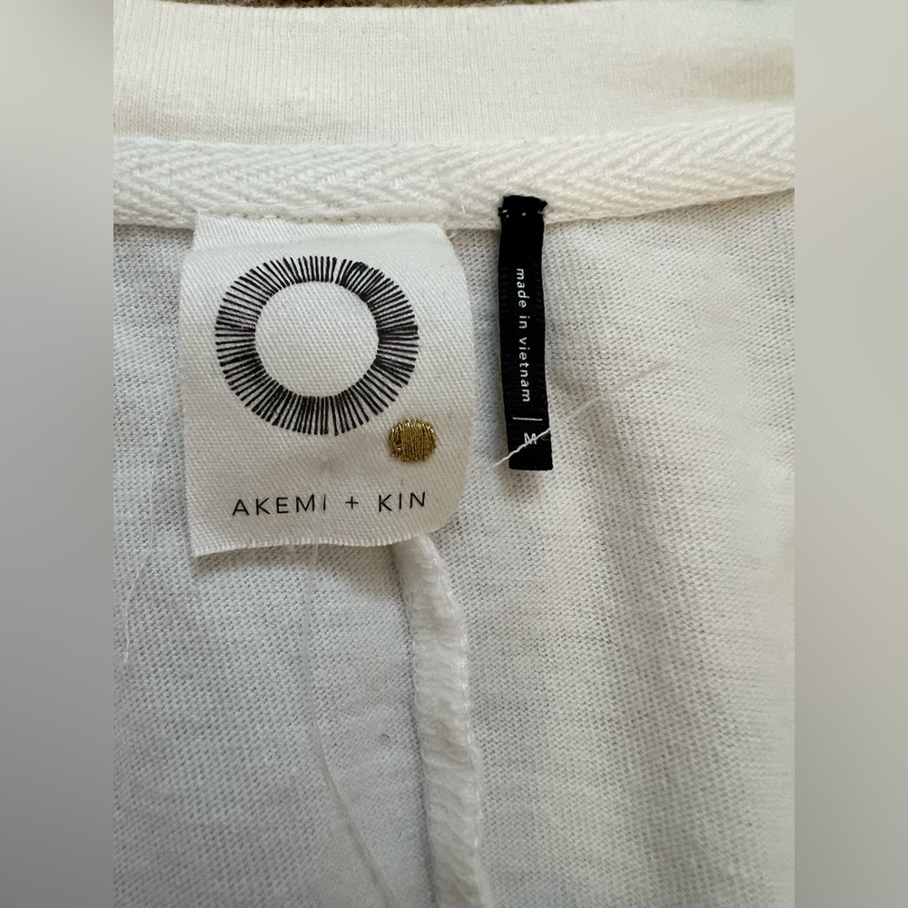 Anthropologie Akimi & Kin Cotton Dress M NWT - Picture 12 of 15